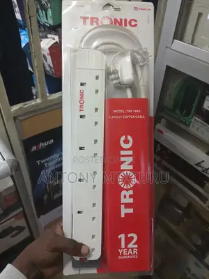 6 Way Extension Socket Tronic