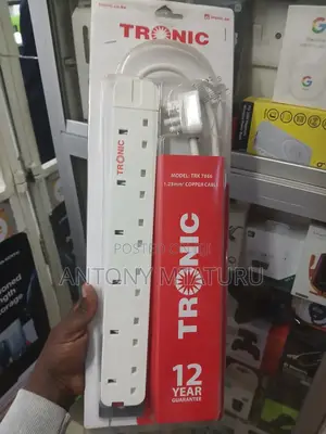 6 Way Extension Socket Tronic