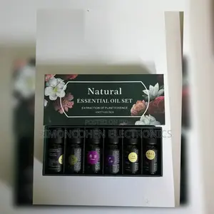 Natural Essential Oil Set of 6 Pieces(10ml Each Bottle)