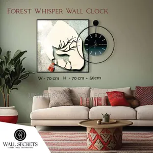 Forest Whisper Wall Clock