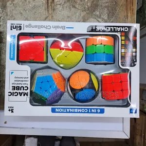6 in 1 Rubik Cube Magic Cube Set