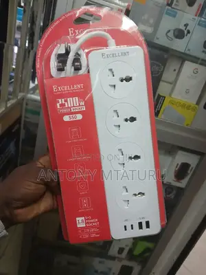 Excellent 4 Way Extension Socket