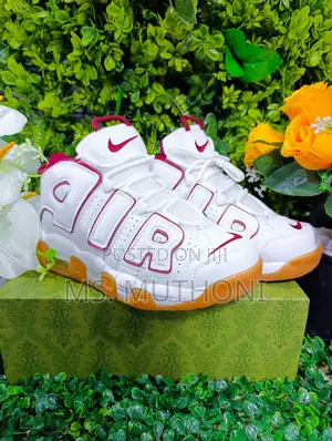 Nike Uptempo White/Brown. Sizes. 40-45.