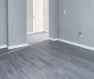 Vinly Floor Mkeka Wa Mbao Grey Color