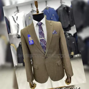 Jungle Green Classy Men's Blazers