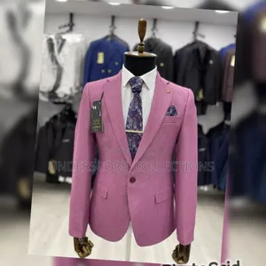Pink Men's Trendy Blazers