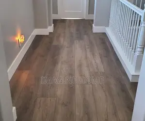 Kitchen Floor With Mkeka Wa Mbao/Vinly Flooring Matt