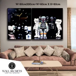 80cmx60 Cm Wall Decorative Clock