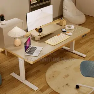 Office Tables:160cm Computer Work Desk With Adaptable Height