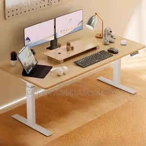 Office Tables:160cm Computer Work Desk With Adaptable Height