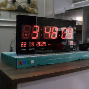 The Red Jumbo Digital Clock