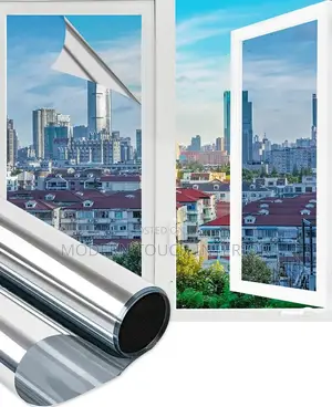 One Way Silver Reflective Film