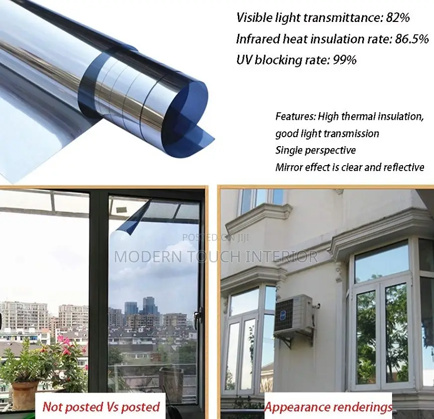 High-Quality One Way Reflective Window Film