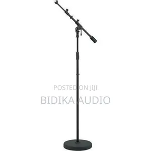 None Adjustable Tripod Base Microphone Stand,