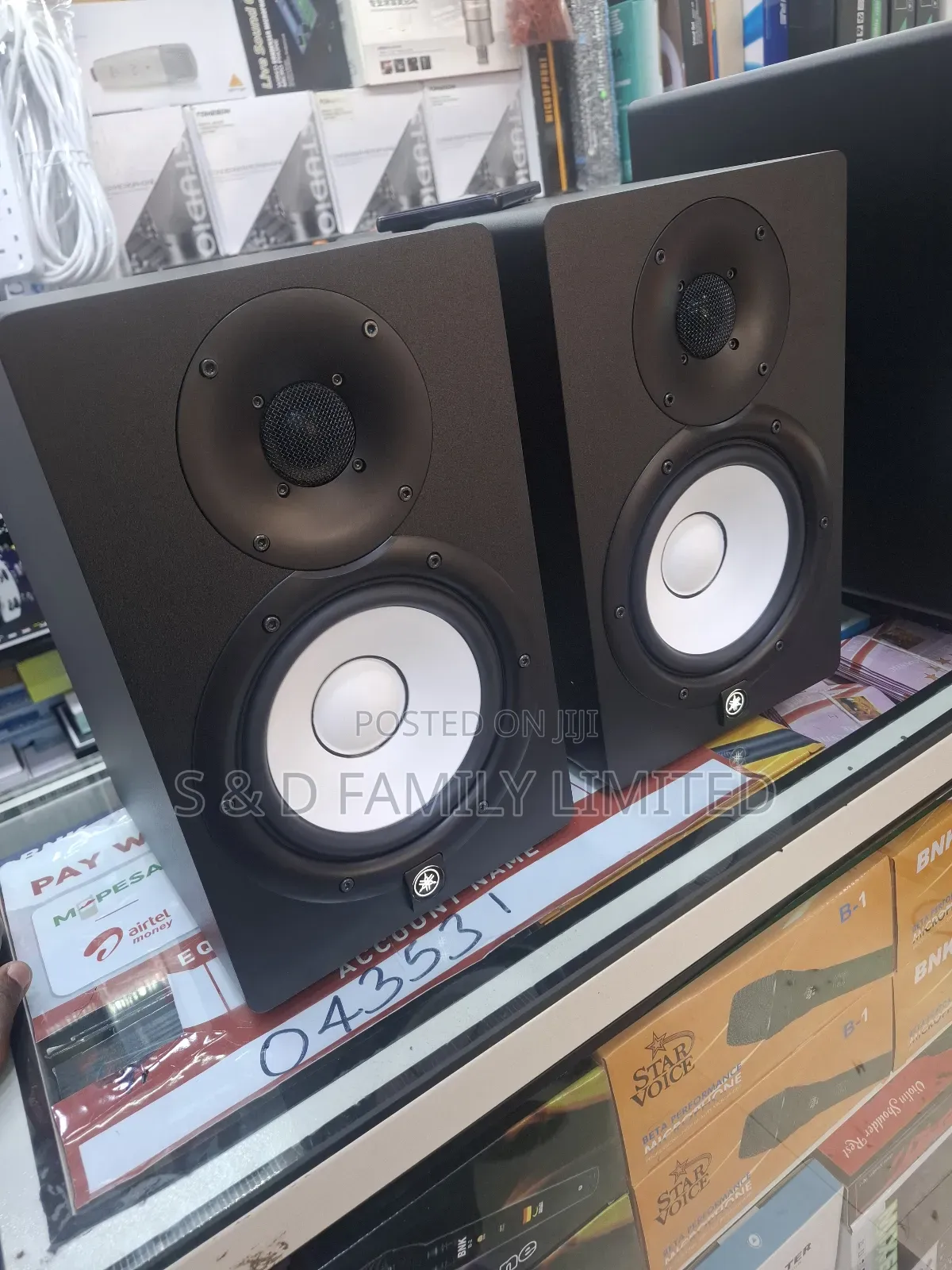 Yamaha Hs7 Studio Monitors