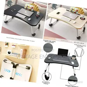Foldable Breakfast Table / Study Laptop Table