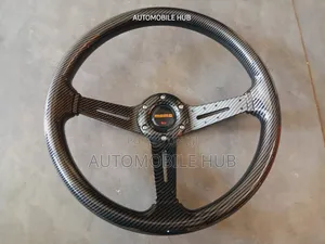 Carbon Deep Dish Steering Wheel - Sports Steering Wheels
