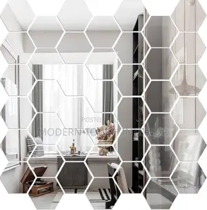 Functional Hexagonal Acrylic Mirror