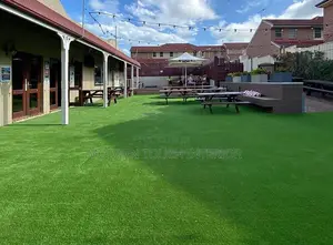Low-Maintenance Green Artificial Grass Carpet
