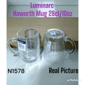 Set of 6 Luminarc Clear Mugs