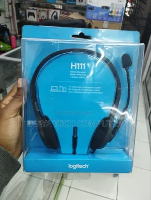 Logitech Wired H111 Headphone With Mic