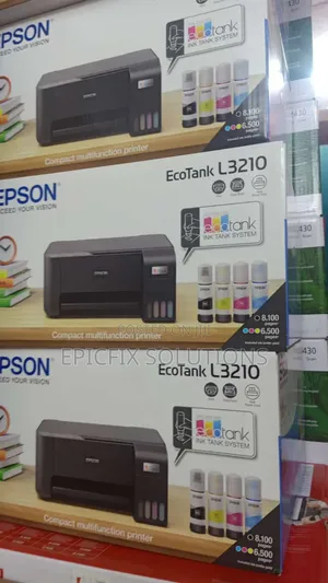 L3210 Ink Tank System Printer With a Set of Original Inks