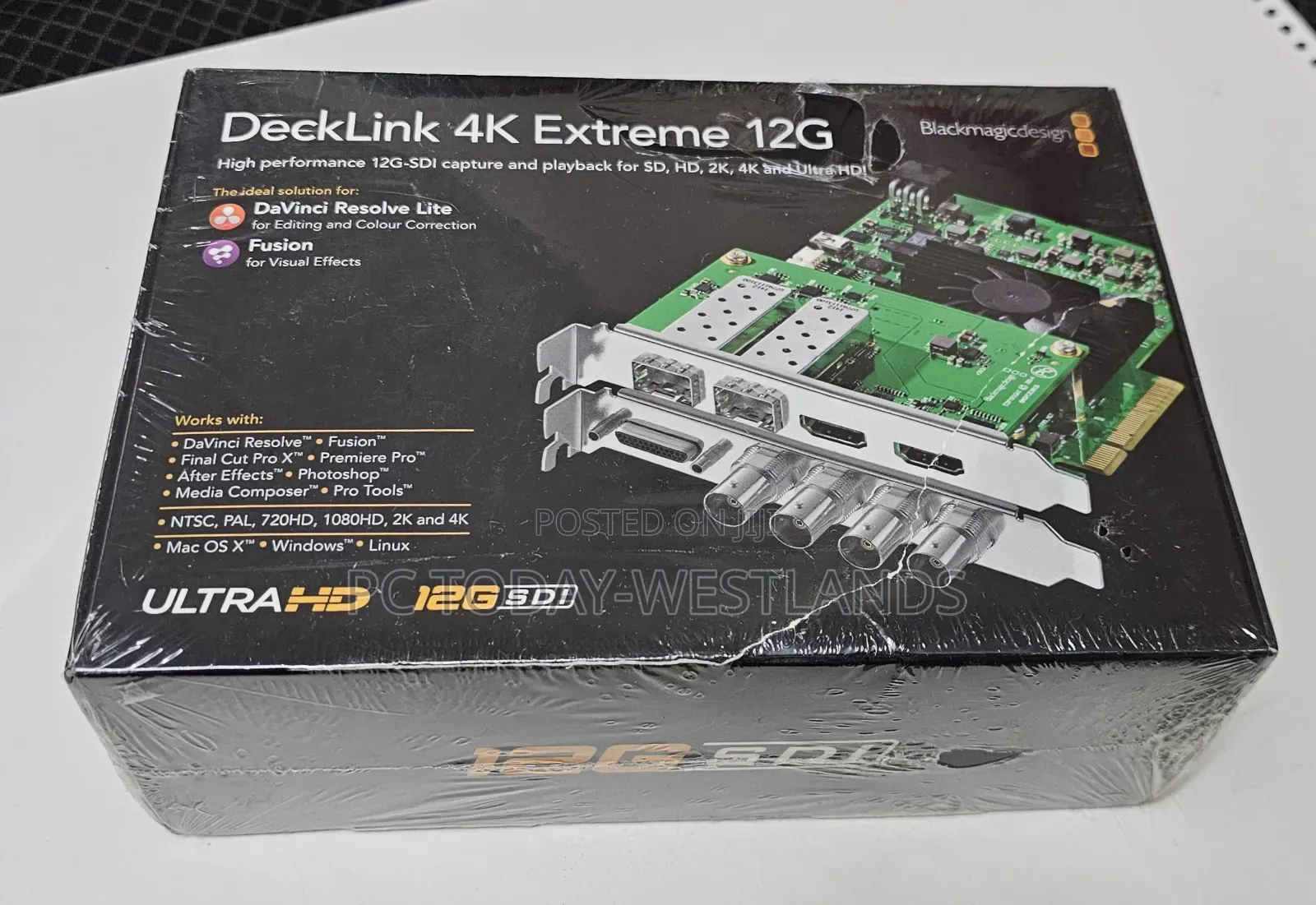 Blackmagic Design Decklink Extreme 12g Capture Playback