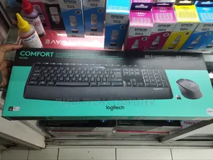 Logitech Comfort Mk345 Full Size Wireless Combo