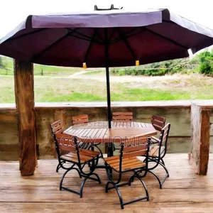 Garden Umbrella, Exclusive Mahogany Gazebos