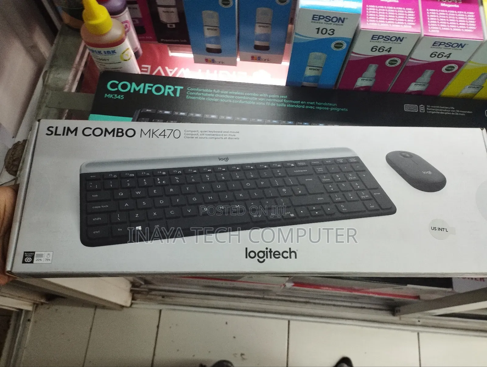 Logitech Mk470 Wireless Keyboard and Mouse Combo