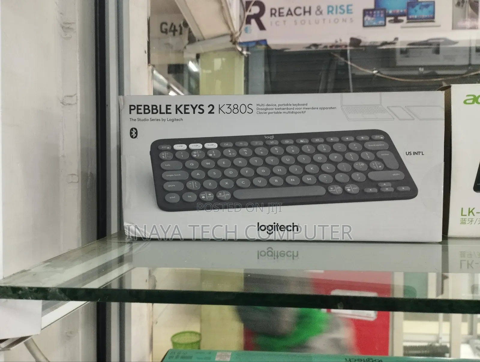 Logitech Pebble Keys 2 K380s Multi Device Keyboard
