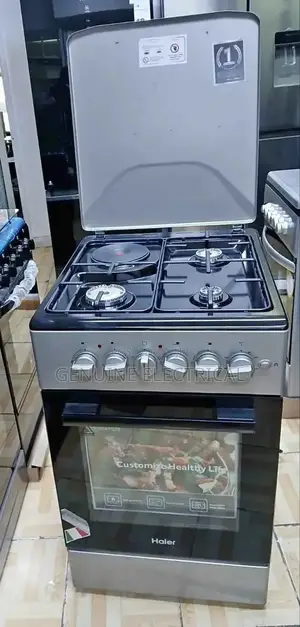 50*60 Haier 3 Gas + 1 Electric Cooker With Electric Oven