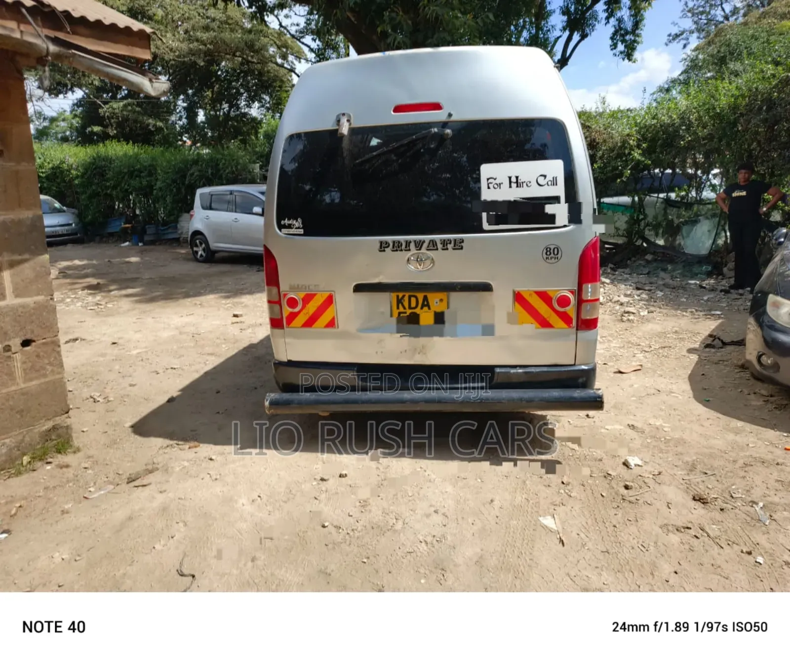 Toyota HiAce 2015 Silver