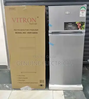 Vitron 128 Litres Fridge Double Door With Freezer Vdr128ds