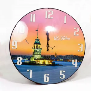 Sunset Instanbul Memories Clock