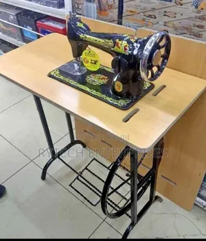 Butterfly Sewing Machine Head + Table