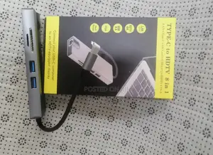 Usb Hub Type-C to HDTV 5 in 1 Adapter
