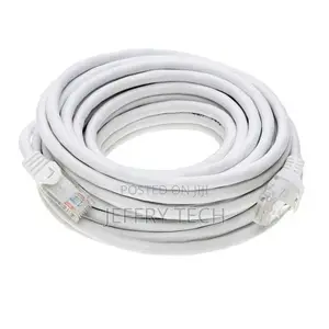 Ethernet Internet Lan Cable With Rj45 Connector 30 Meter