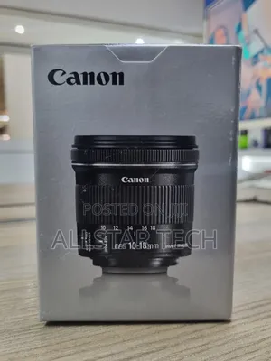 Canon Ef-S 10-18mm F/4.5-5.6 Is STM Lens (Open Box)