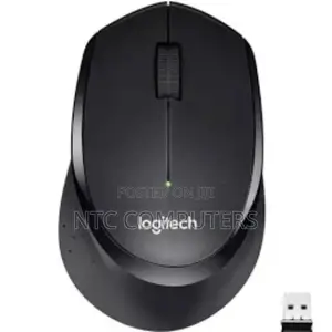 Logitech M330s Wireless Mouse - Silent Plus - Black/Gloss