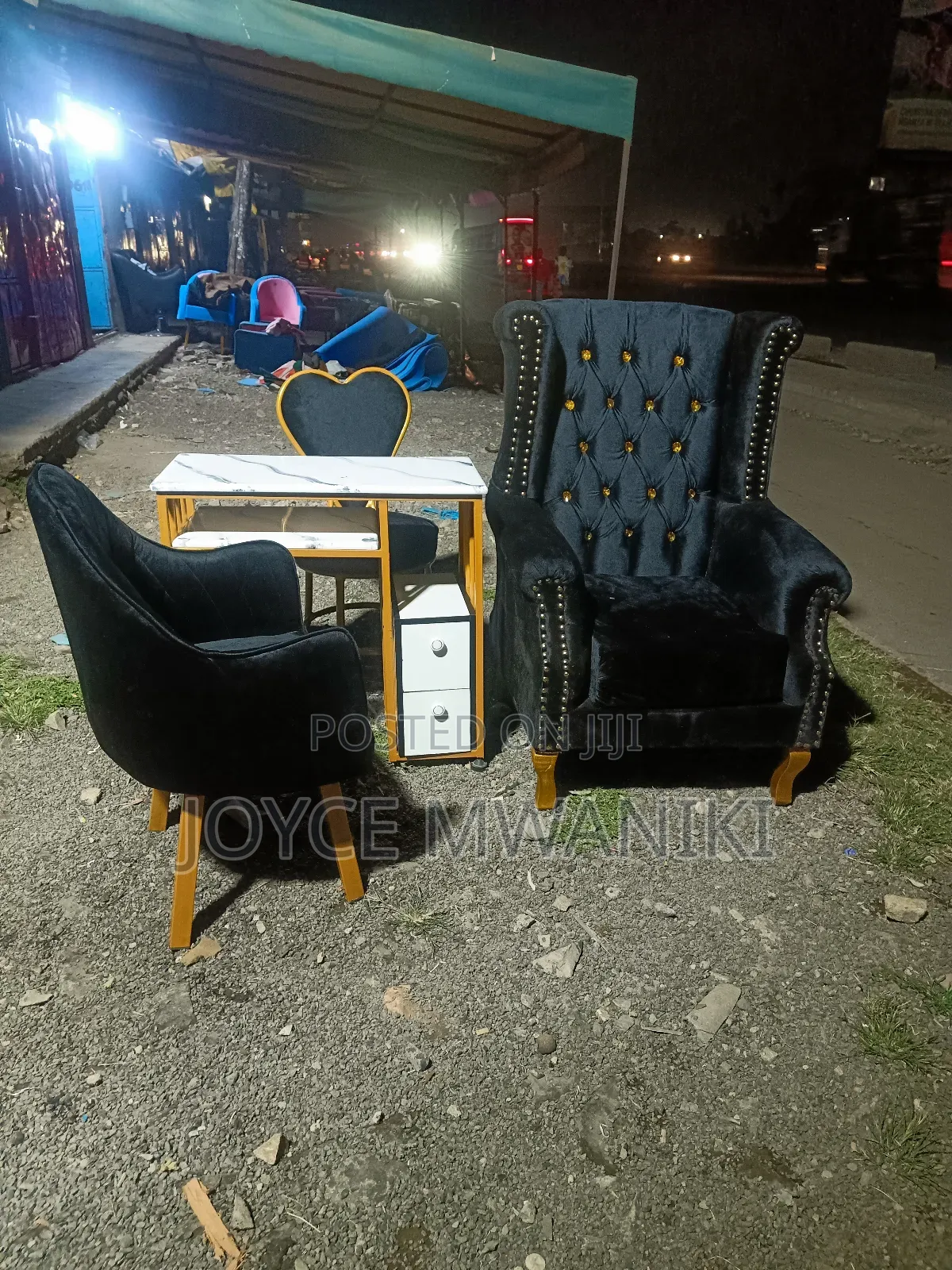 Manicure Set and Pedicure Set, Black 