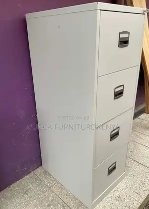 Cabinets: Classic 4 Drawer Filing Cabinet for Storage