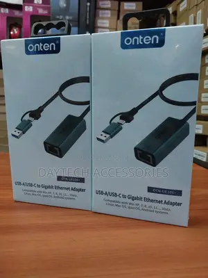 Onten Ue106+ Ethernet Adapter Usb-a Usb-C Rj45 1000m