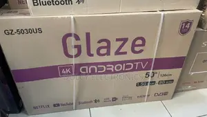 Glaze 50′′ Inch Smart Tv Android Uhd Frameless Bluetooth