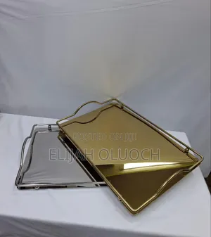 Metallic Vanity Tray