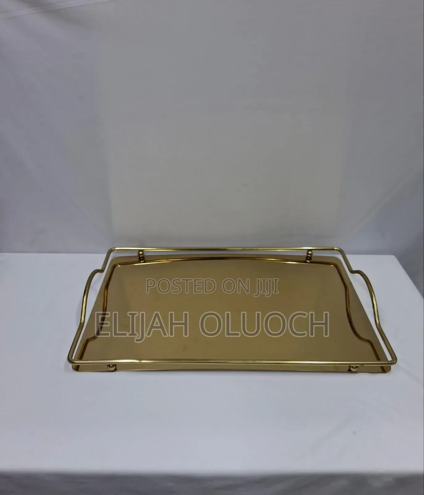 Metallic Vanity Tray