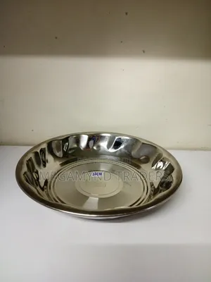 Stainless Steel Plate 24cm
