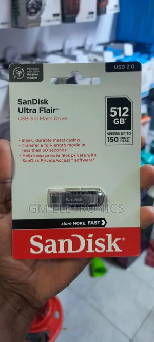 512gb Universal Flash Drive- Metallic.
