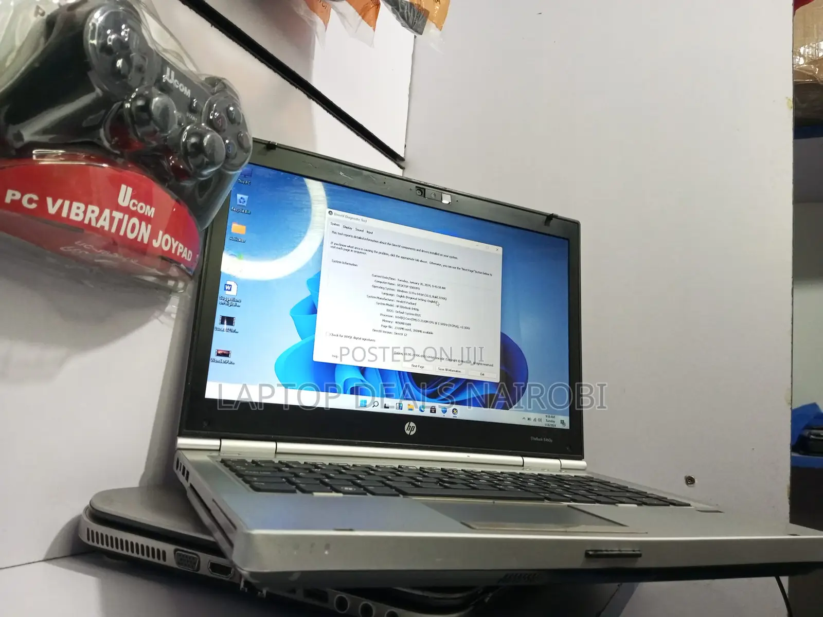Laptop HP EliteBook 8460P 8GB Intel Core I5 HDD 500GB