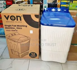 Von Single Tub Semi Automatic Washing Machine 10kg